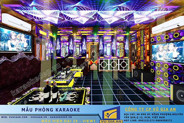 Lợi ích trang trí phòng karaoke bằng gương nghệ thuật