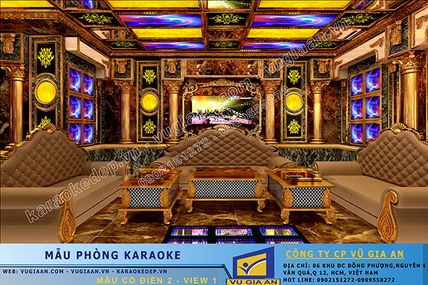 Sử dụng đèn trang trí phòng karaoke như thế nào?