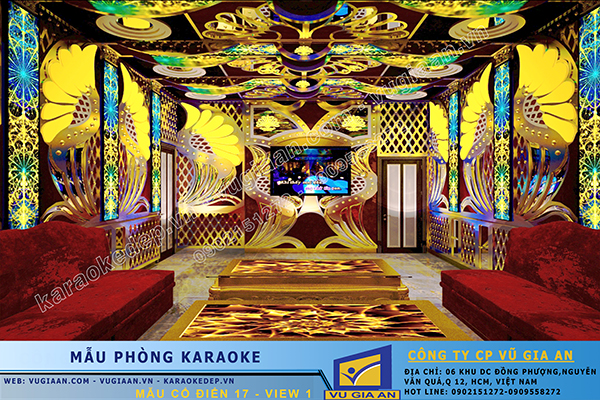 Vũ Gia An thi công phòng karaoke chuyên nghiệp tại TP.HCM