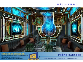 Phòng karaoke hiện đại 1